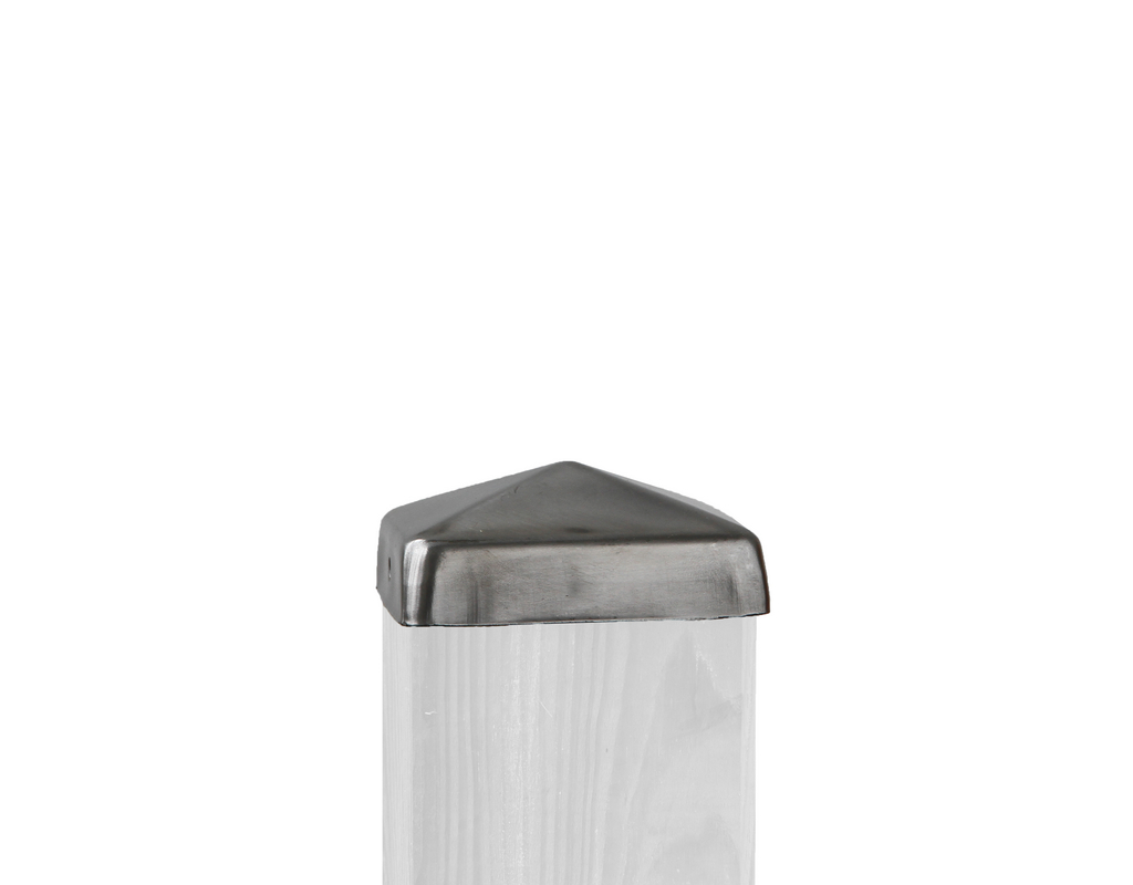 Pfostenkappe 70 Edelstahl