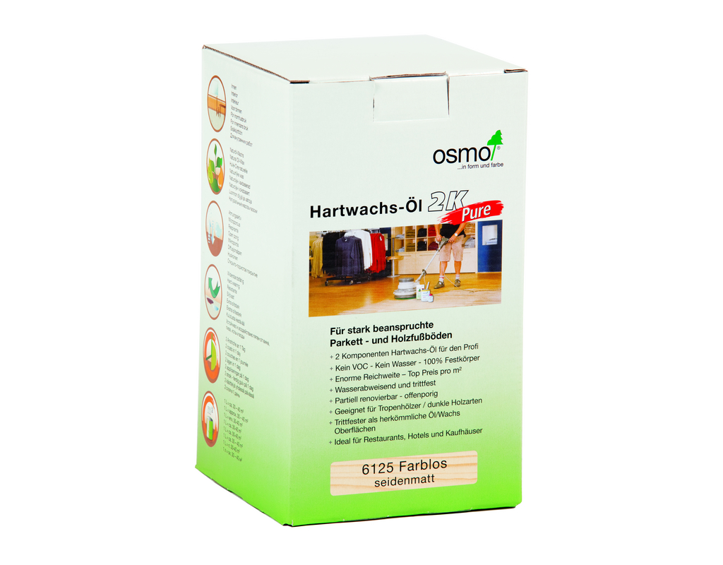 Hartwachs-Öl 2K Pure