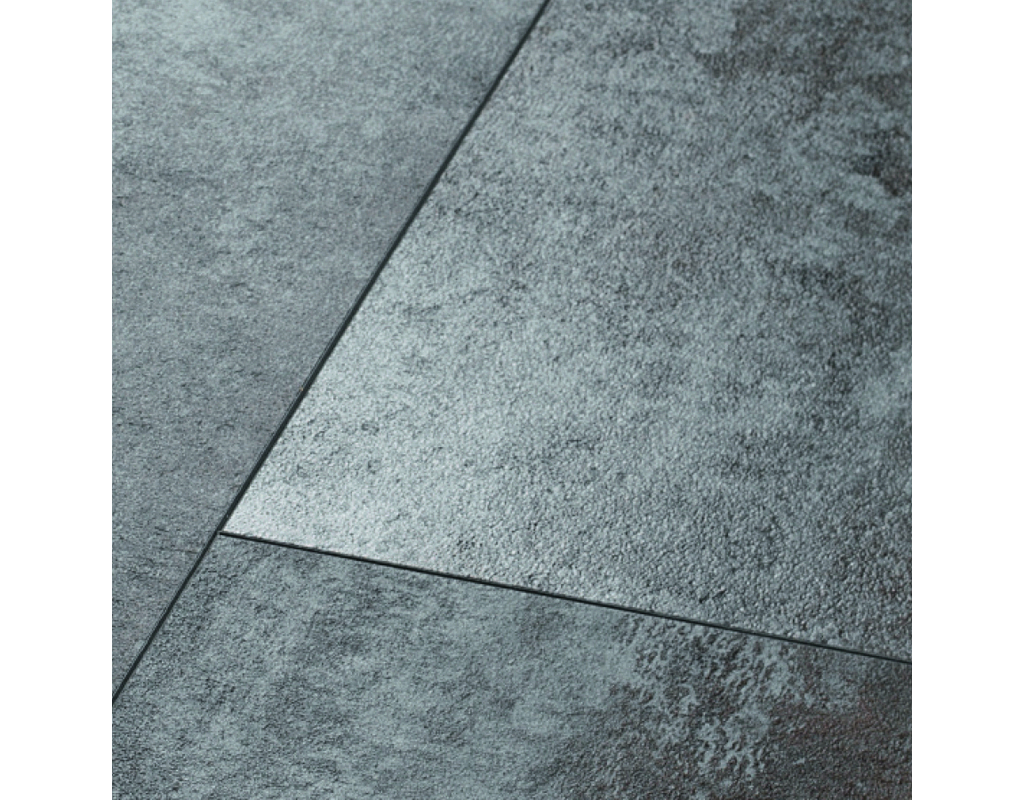 Vinylan plus Design-Vinylboden HDF Silver Metallic gefast Klick-Verlegung - wohnfertig, Kl 23/32