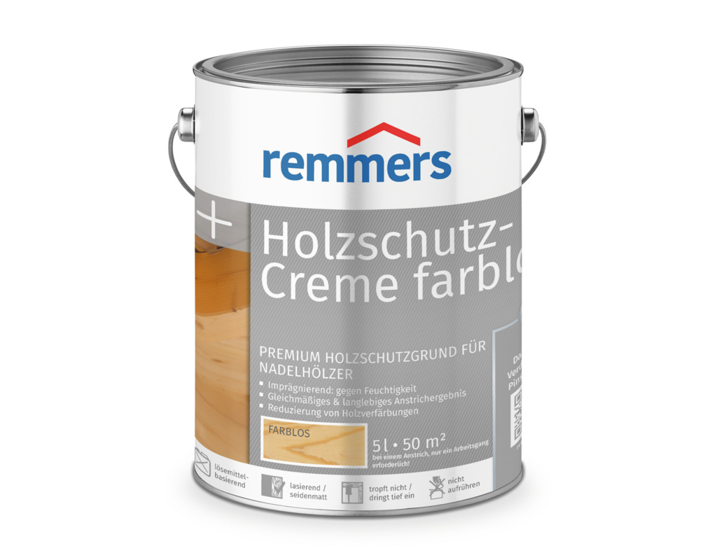Holzschutz-Creme farblos 5 l