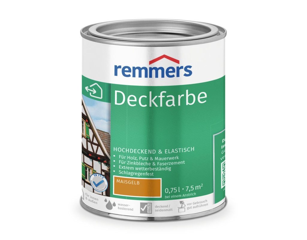 Deckfarbe Maisgelb 750 ml