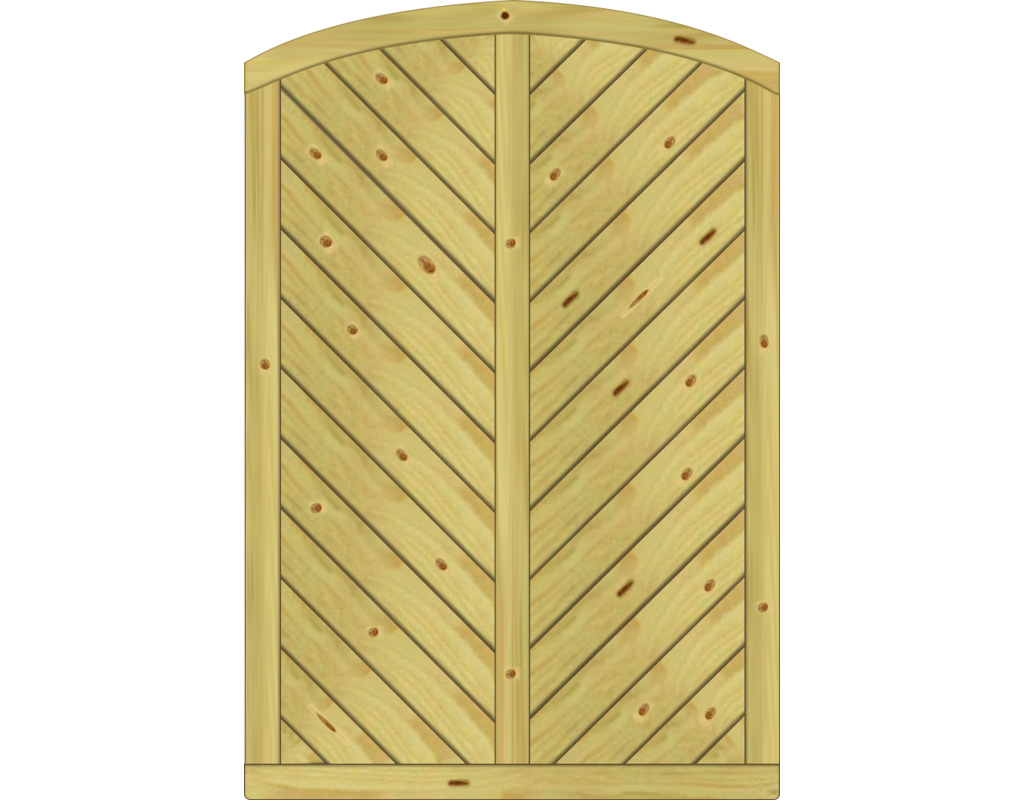 Lyon Dichtelement Fichte KDI 120x180x165cm geschlossen