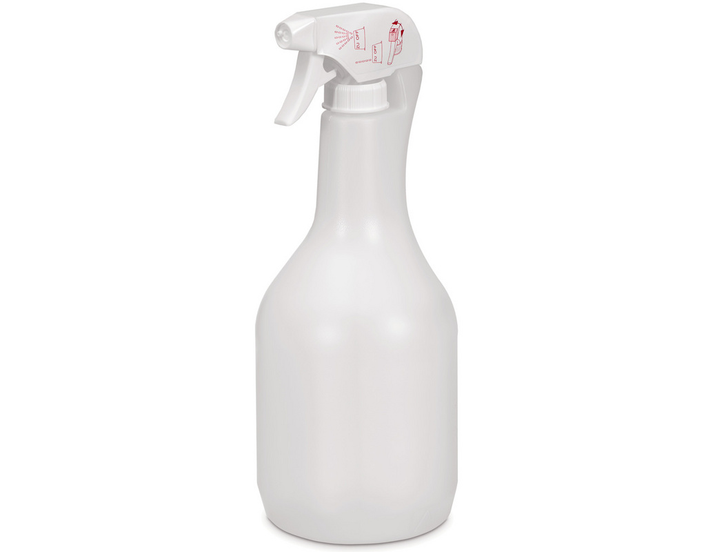 Sprühflasche mit Sprühpistole 1000ml, leer