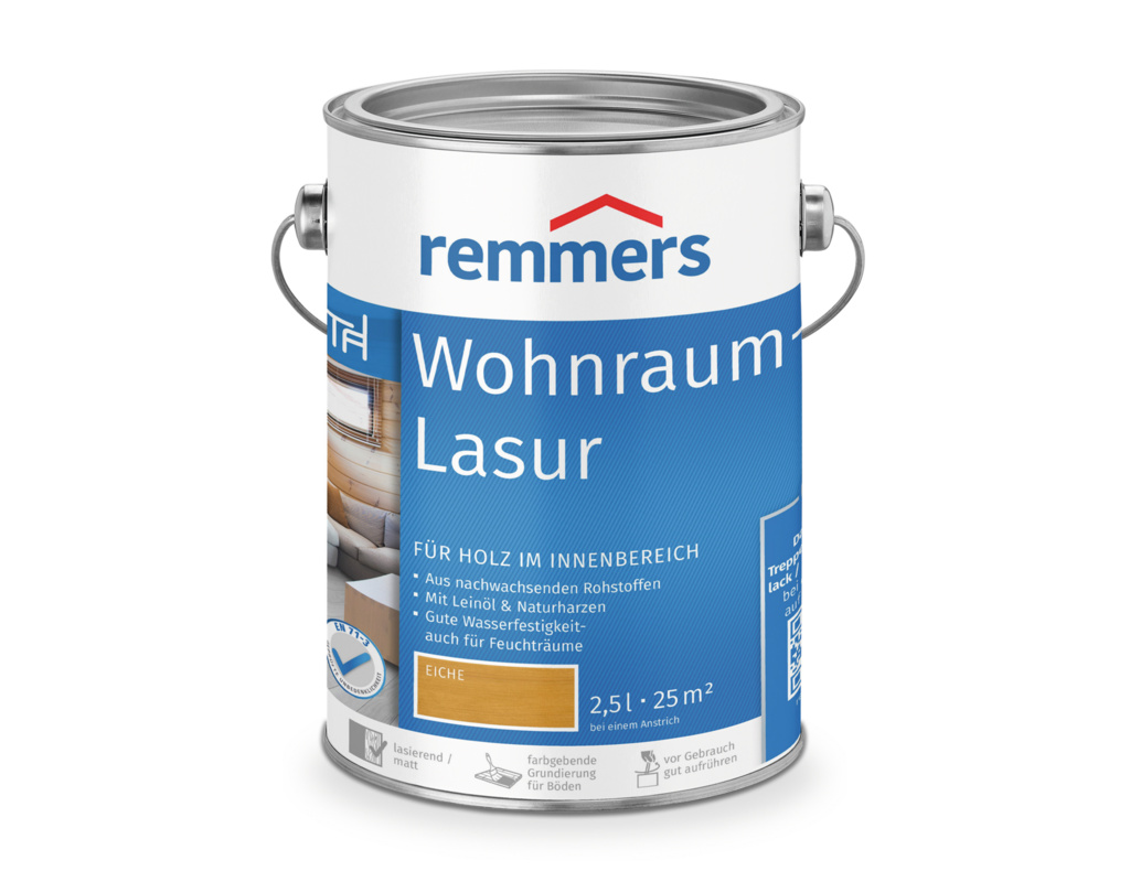 Wohnraum-Lasur Eiche 2,5 l
