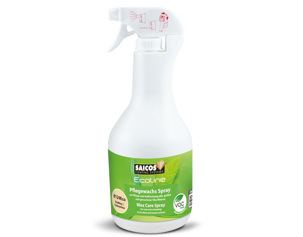 Ecoline Pflegewachs Spray Farblos 1 l