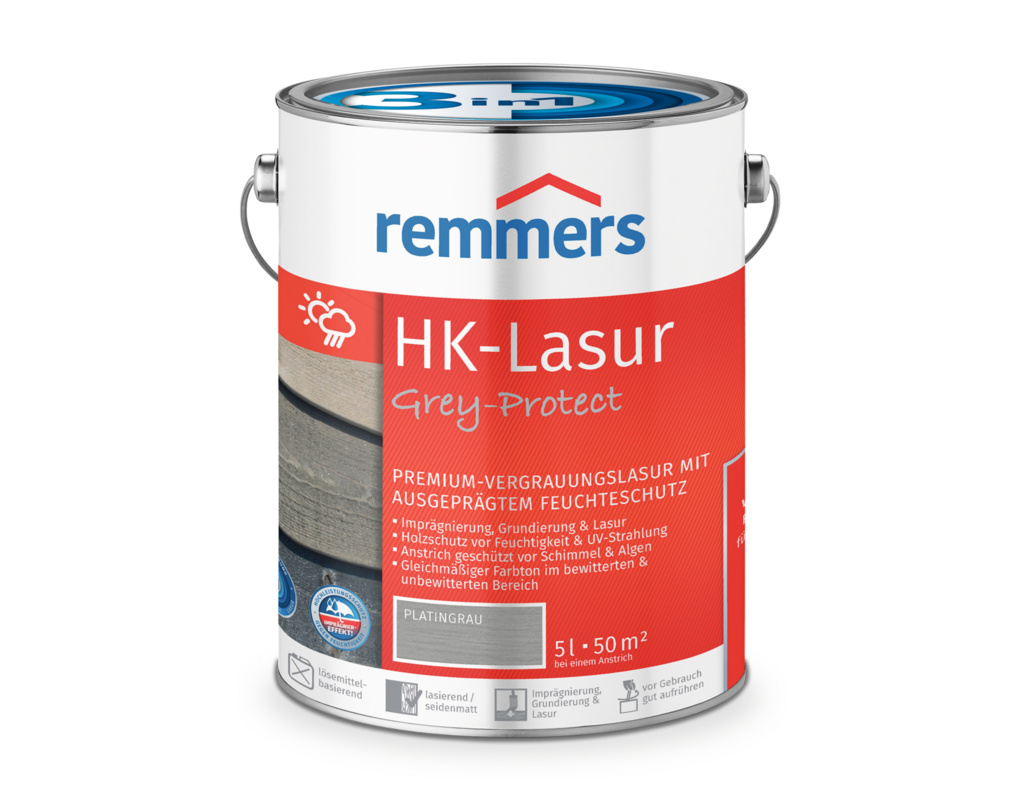 HK-Lasur Platingrau 5 l