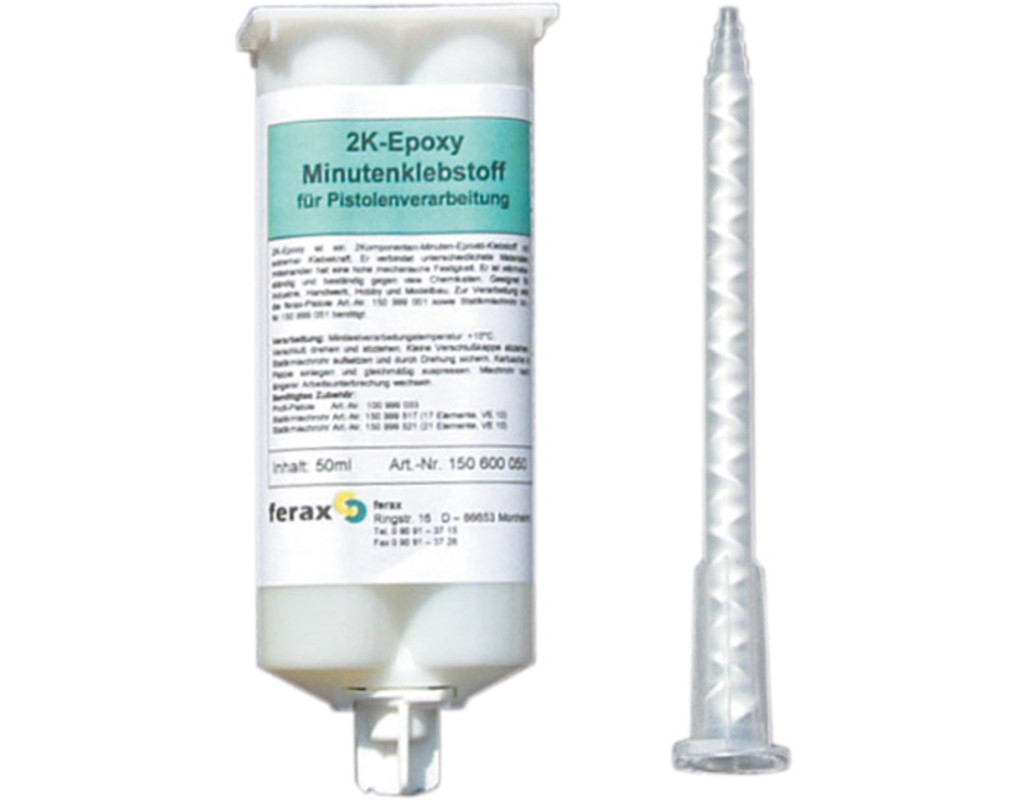 Epoxy-Minuten-Klebstoff, für Pistole, 50 (ml )