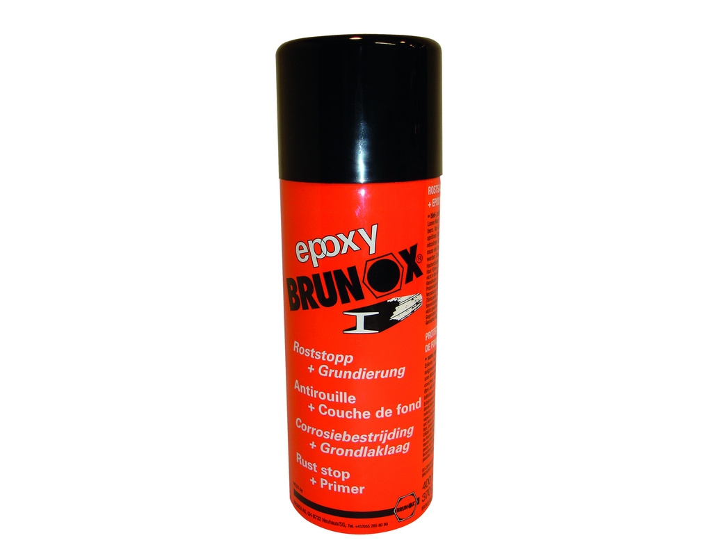 BRUNOX epoxy-Spray Rostsanierer + Grundierer Dose 400 ml,
