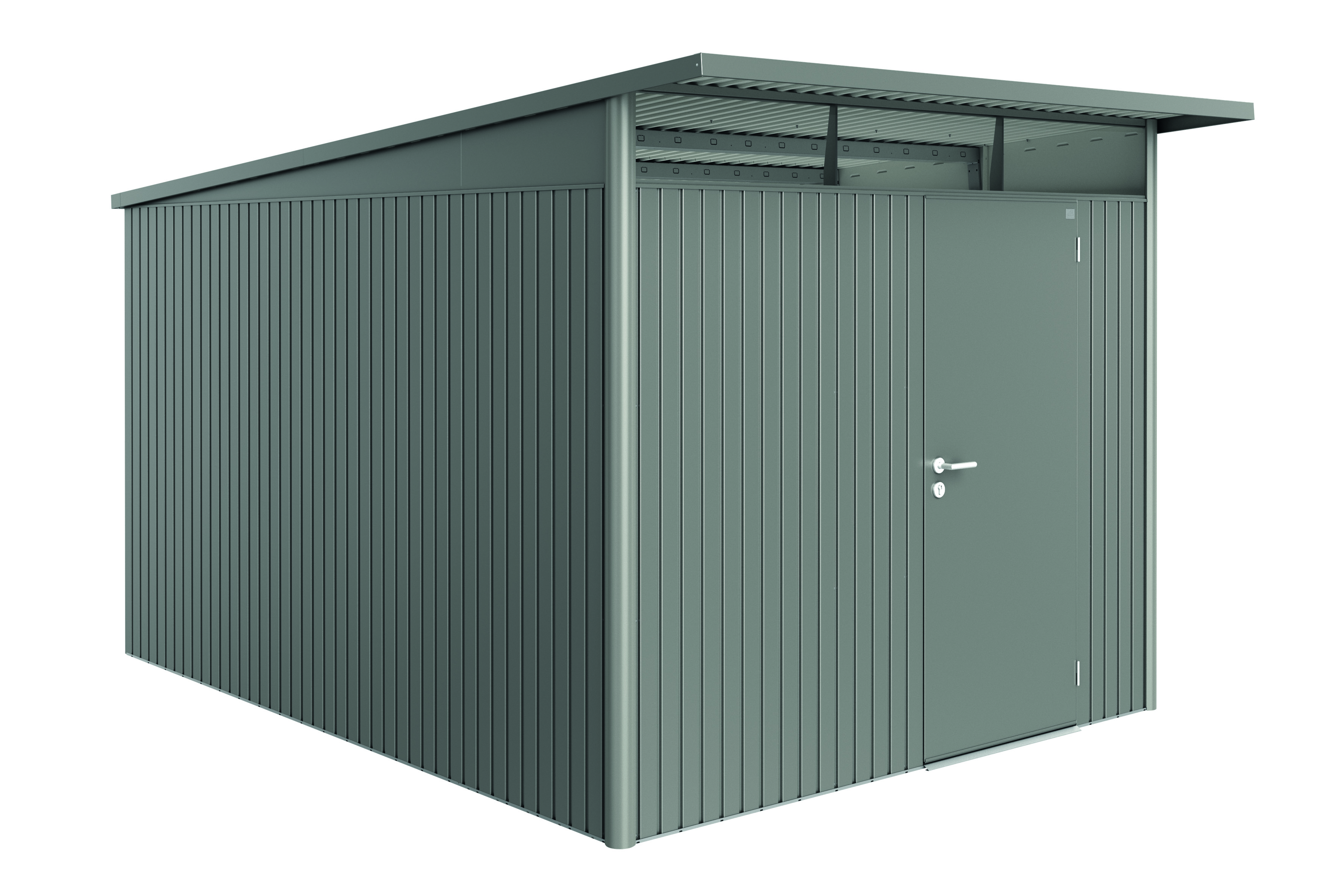 Gerätehaus AvantGarde Gr. XXL (quarzgrau-metallic, Standardtür)