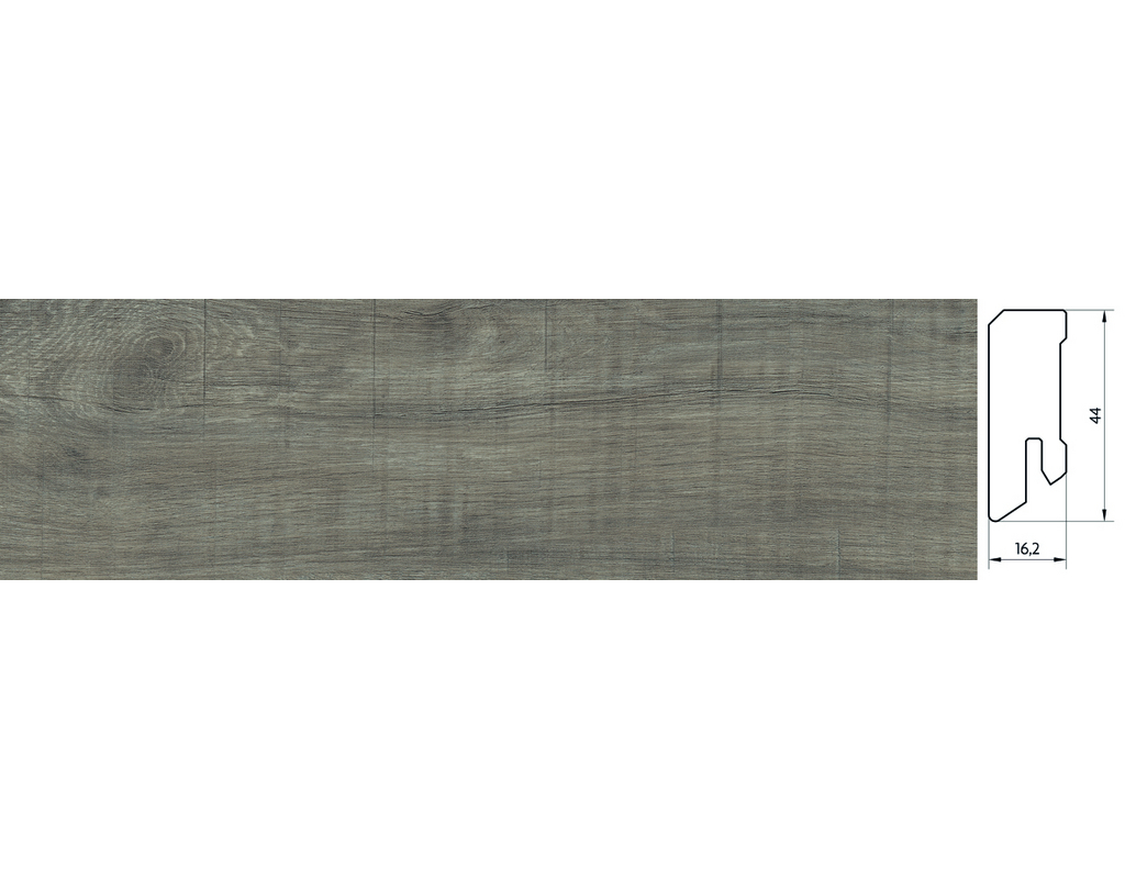 Designervinyl Steckfußleiste (L-1152 Quarzeiche)