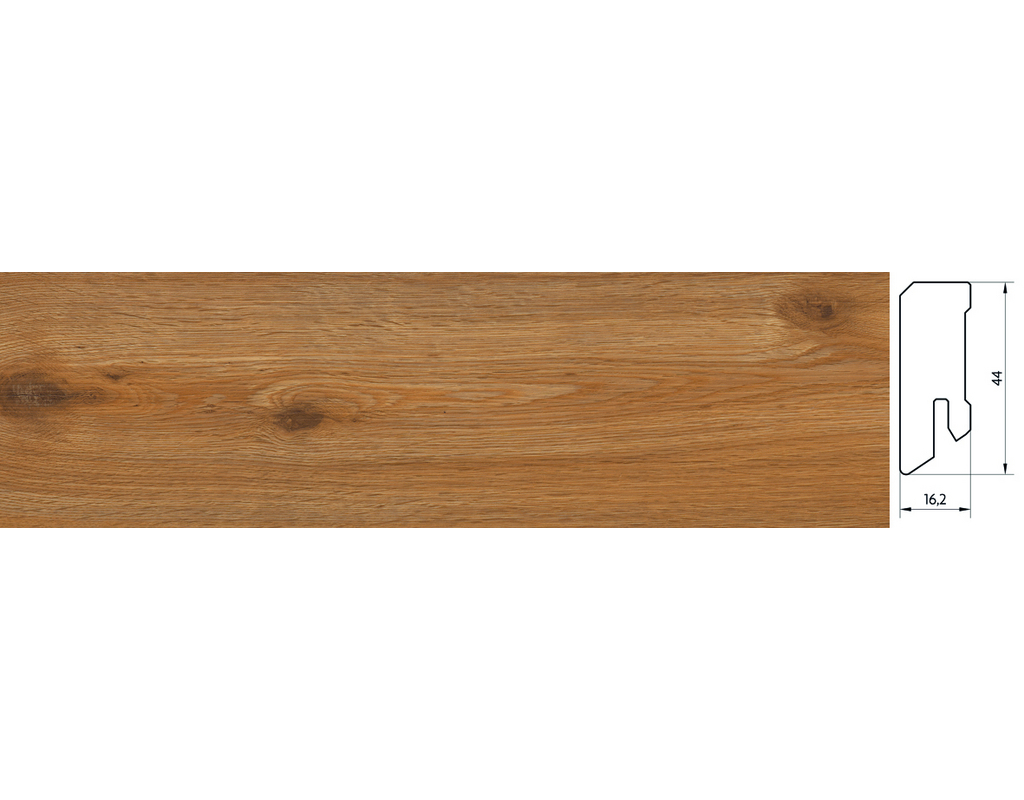 Designervinyl Steckfußleiste (L-1204 Wintereiche)
