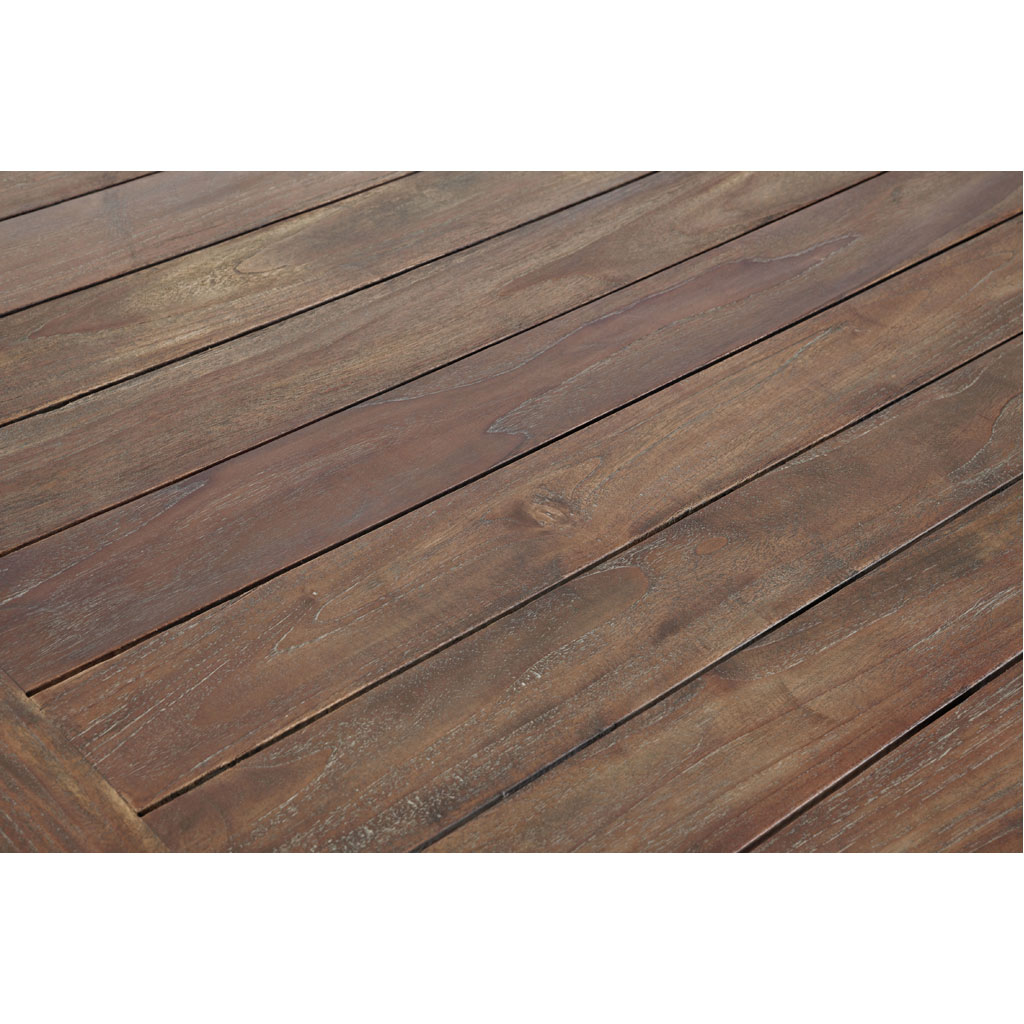 Belmont Tischplatte f. Tischgestell (San Marino 100x100cm ? Recycled Teak ? g)