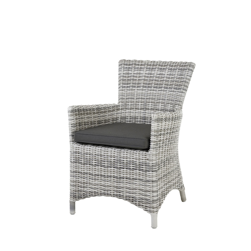 Granada Sessel Geflecht/ Old White