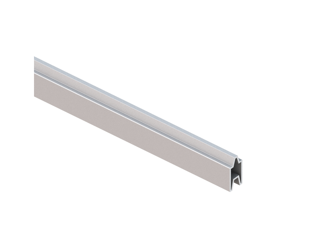SYSTEM Design-Profil silber H=3cm, L 179 auch Ausgleich Lichtleiste