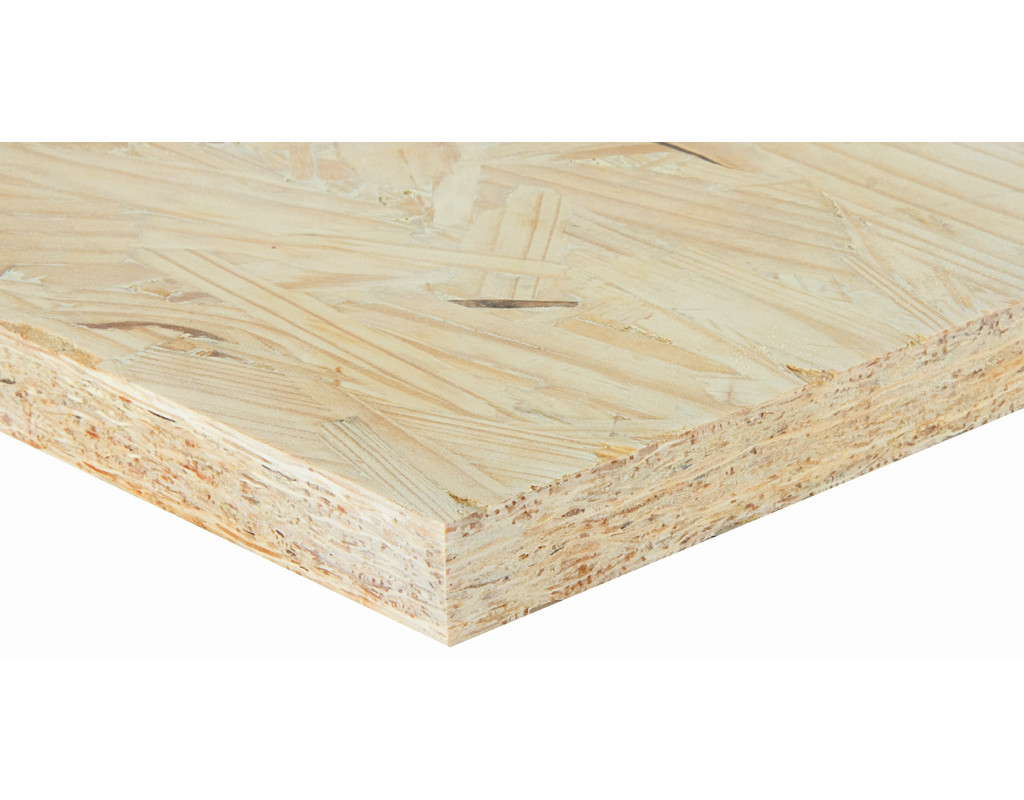 OSB 4, 2500 x 1250 x 25 mm (4-seitig Nut & Feder geschliffen)