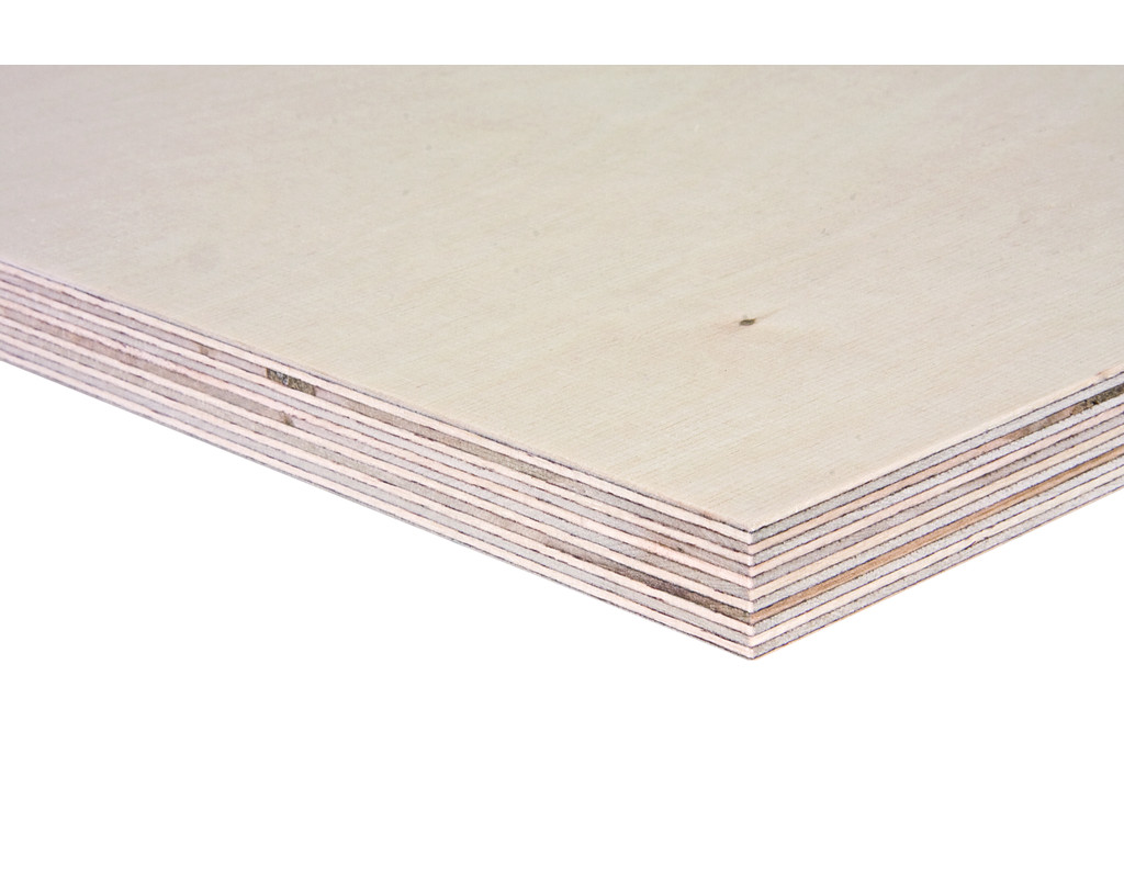 Multiplexplatte Birke d+d, Lettland, (BFU100, BB/C 1500x3000x4 mm)