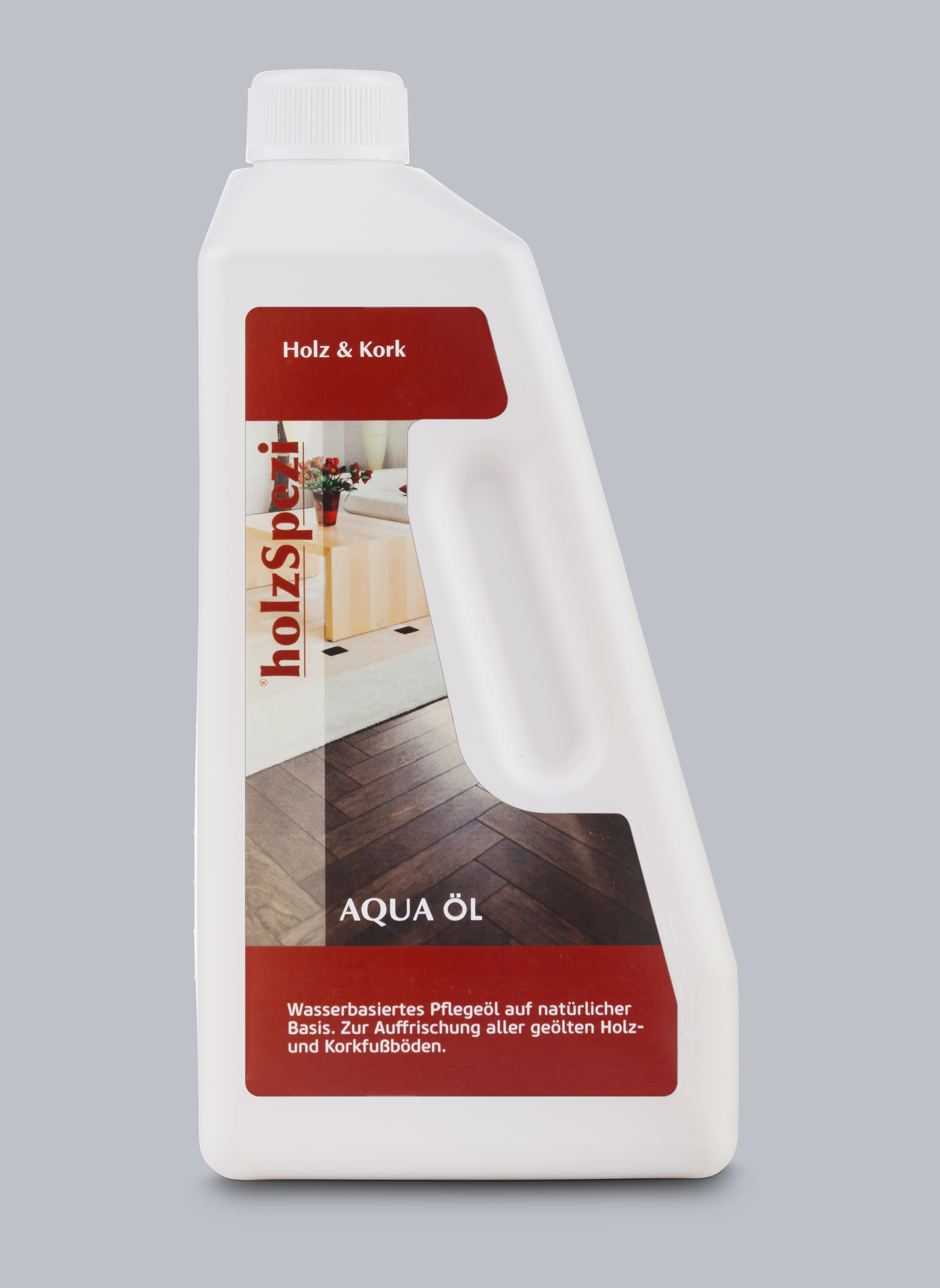 holzSpezi Aqua Öl 0,75 Ltr für alle geölten Holz- und Korkfußböden