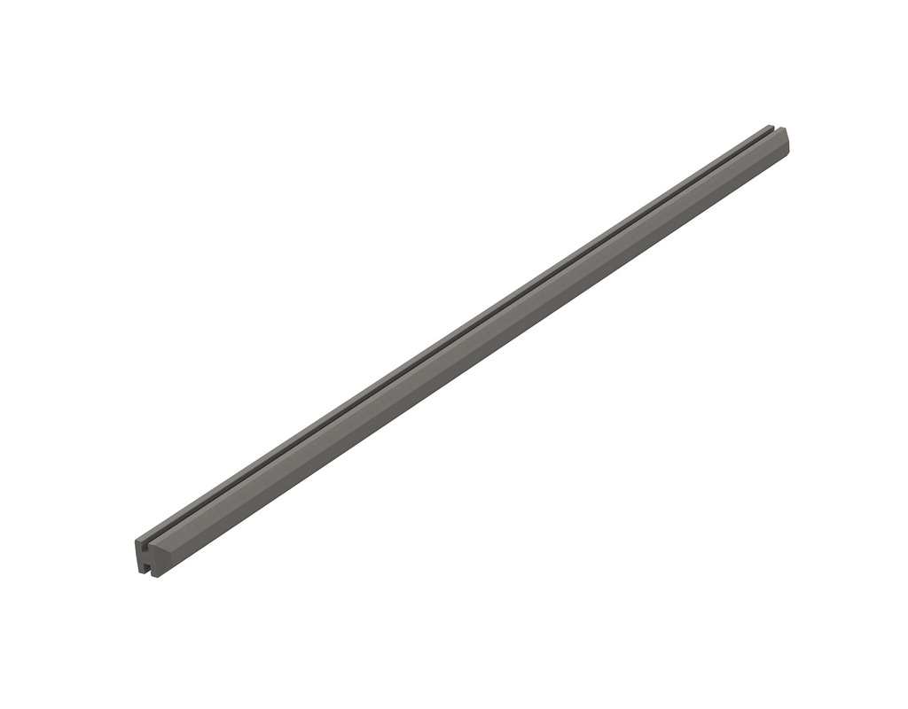 LIMES H-Profilleiste schiefergrau 38x30x1900mm