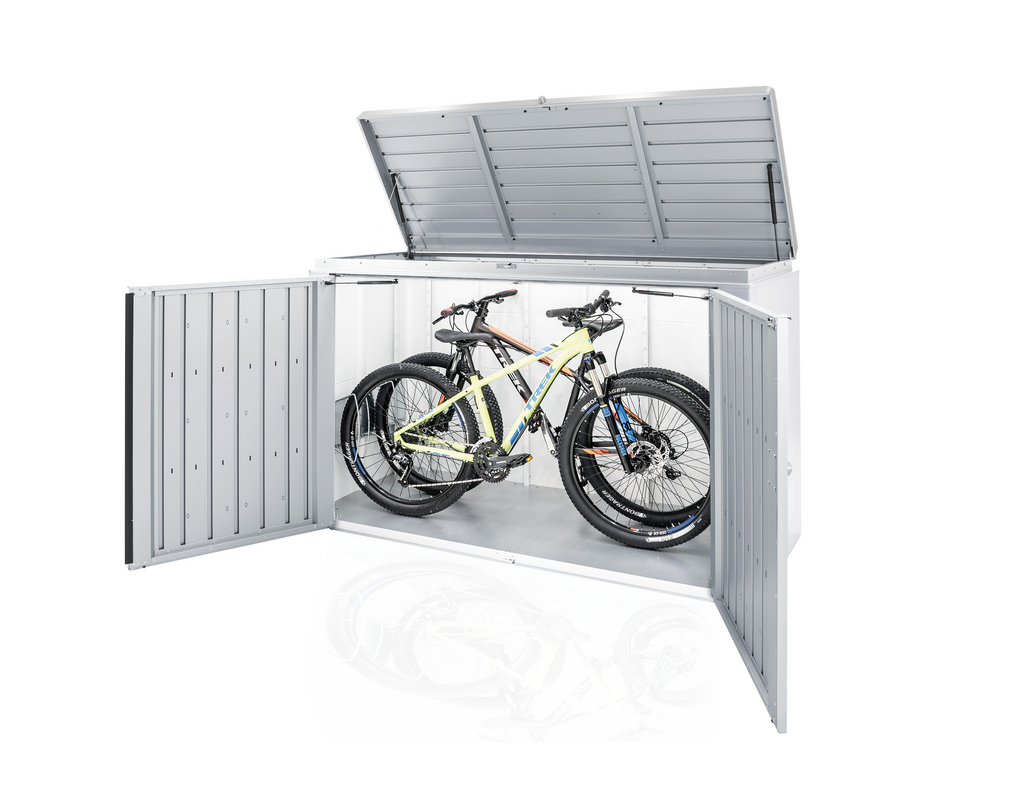 Fahrradständer bikeHolder für (Gerätehäuser und HighBoard, Set für 3)
