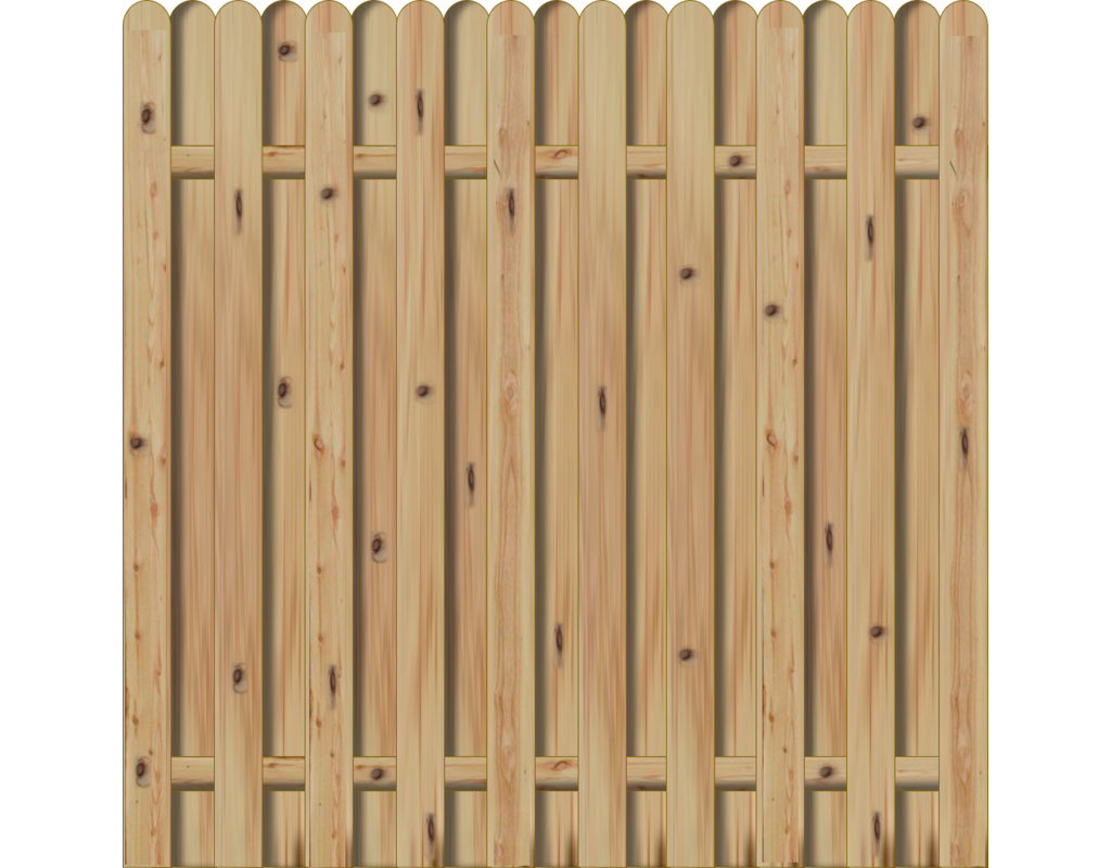 Bohlenzaun Castella Lärche