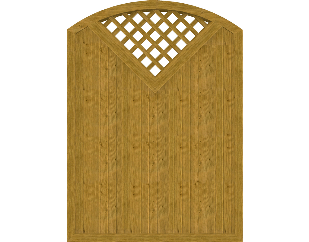 Kst Sichtschutz Typ G Asteiche Natur 150x205/180cm BasicLine