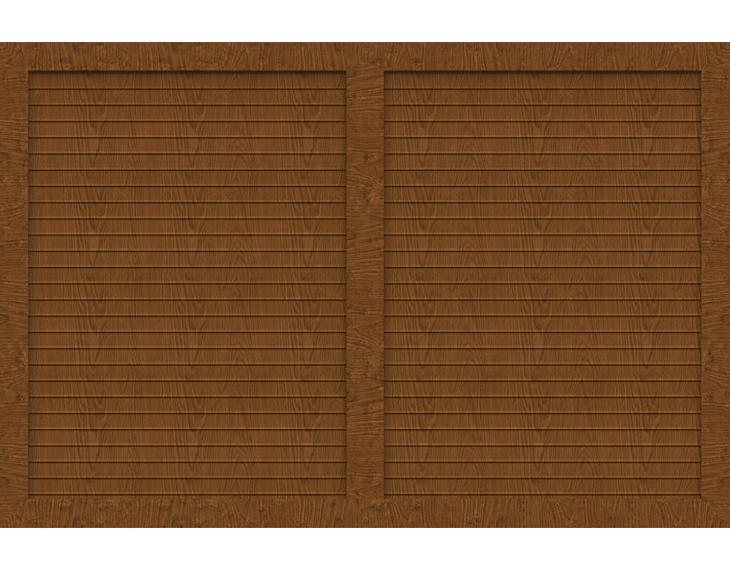 Kst Sichtschutz Typ V Golden Oak 180x120cm BasicLine