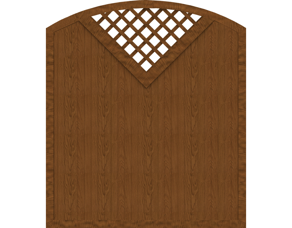 Kst Sichtschutz Typ G Golden Oak 180x205/180cm BasicLine