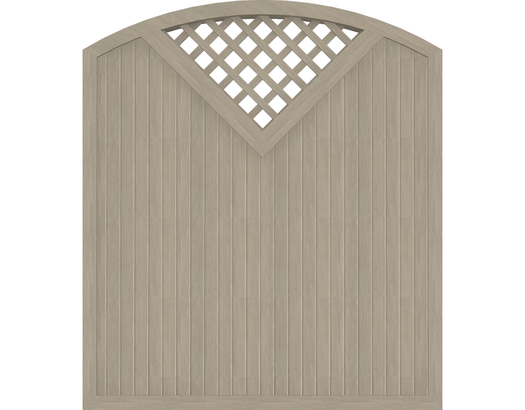 Kst Sichtschutz Typ G Sheffield Oak 180x205/180cm BasicLine