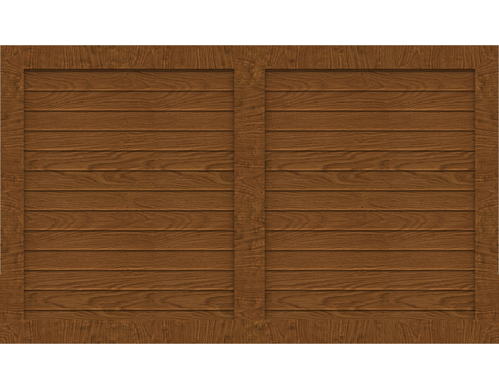 Kst Sichtschutz Typ W Golden Oak 150x90cm BasicLine