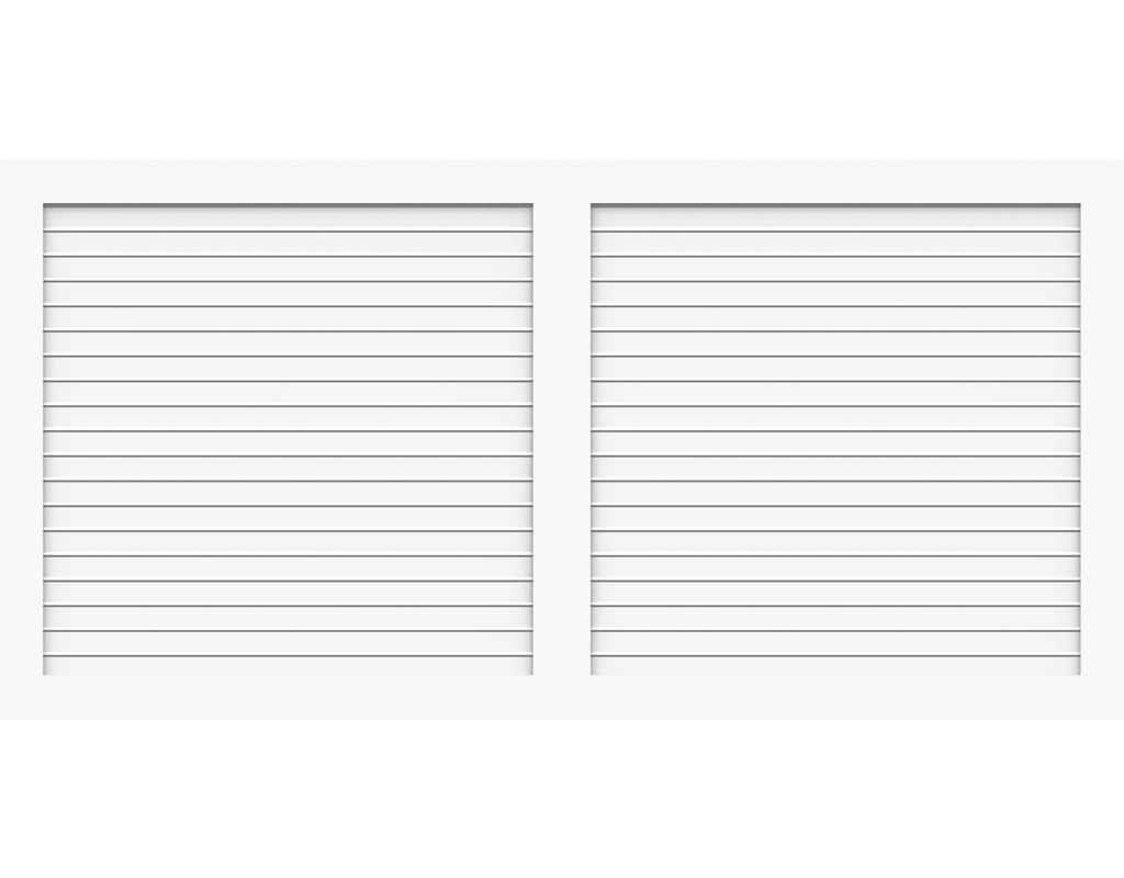 Kst Sichtschutz Typ W Weiß 180x90cm BasicLine