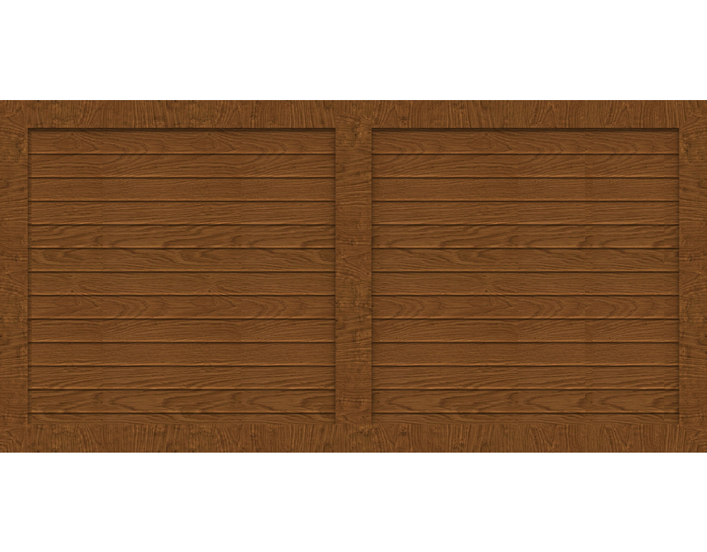 Kst Sichtschutz Typ W Golden Oak 180x90cm BasicLine