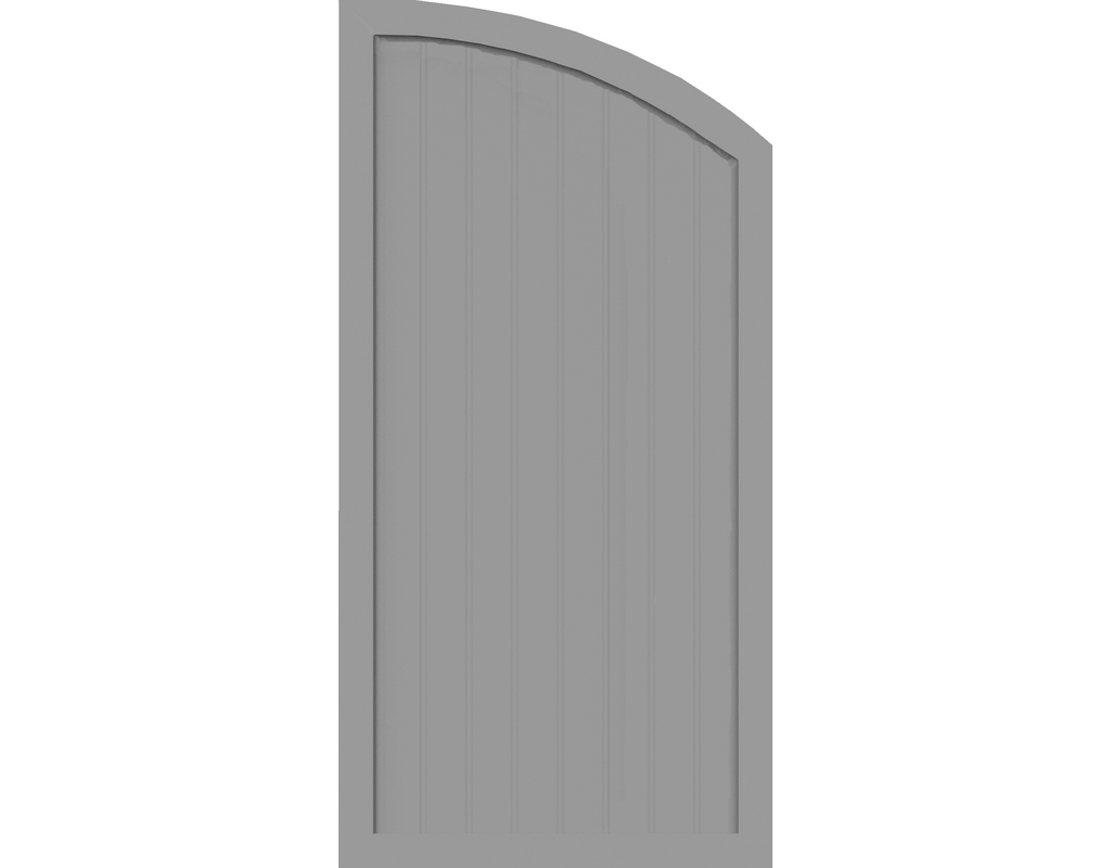 Kst Sichtschutz Typ H Silberg 90x180/150cm BasicLine, rechts