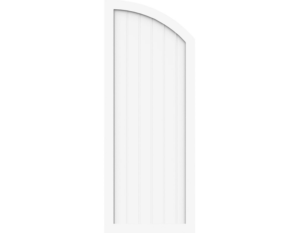 Kst Sichtschutz Typ H Weiß 70x180/150cm BasicLine, rechts