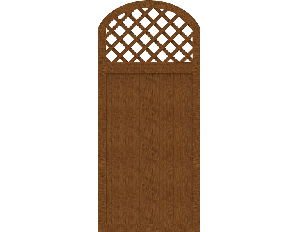 Kst Sichtschutz Typ Y Golden Oak 90x205/180cm BasicLine