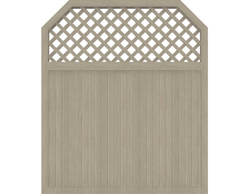 Kst Sichtschutz Typ I Sheffield Oak 180x210/180cm BasicLine