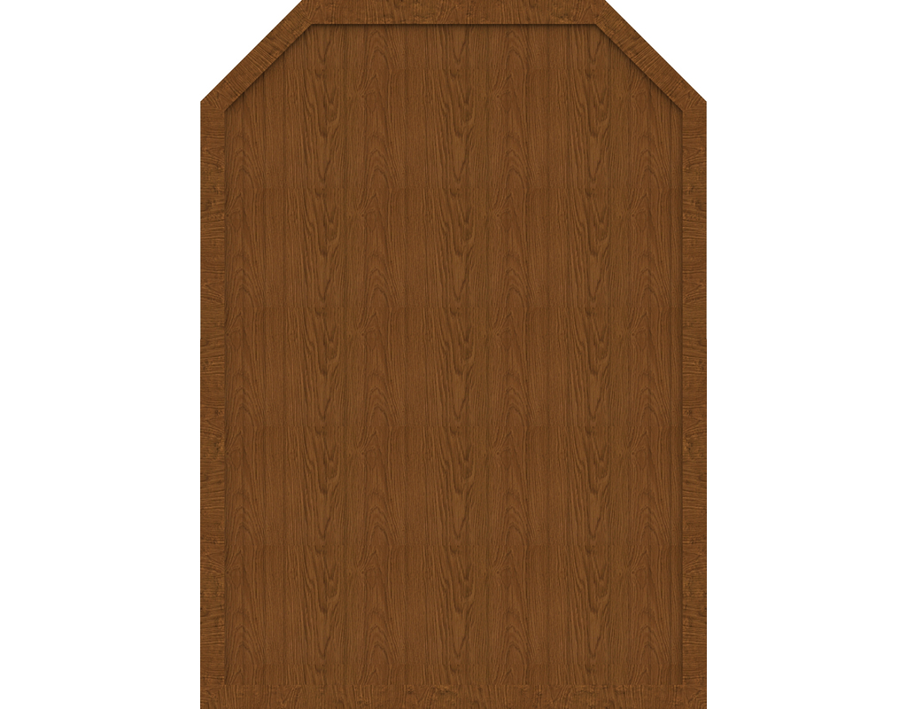Kst Sichtschutz Typ J Golden Oak 150x210/180cm BasicLine