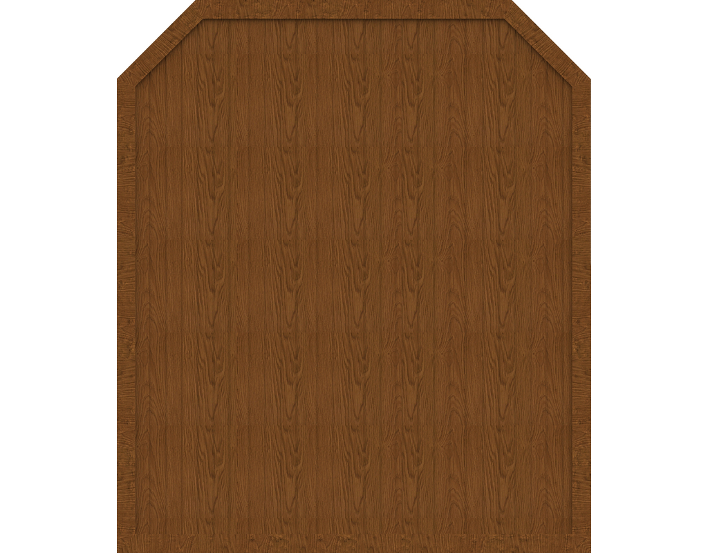 Kst Sichtschutz Typ J Golden Oak 180x210/180cm BasicLine