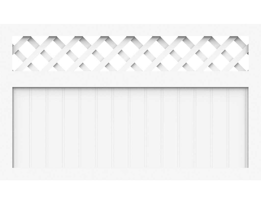 Kst Sichtschutz Typ K Weiß 150x90cm BasicLine