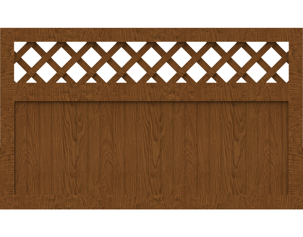 Kst Sichtschutz Typ K Golden Oak 150x90cm BasicLine