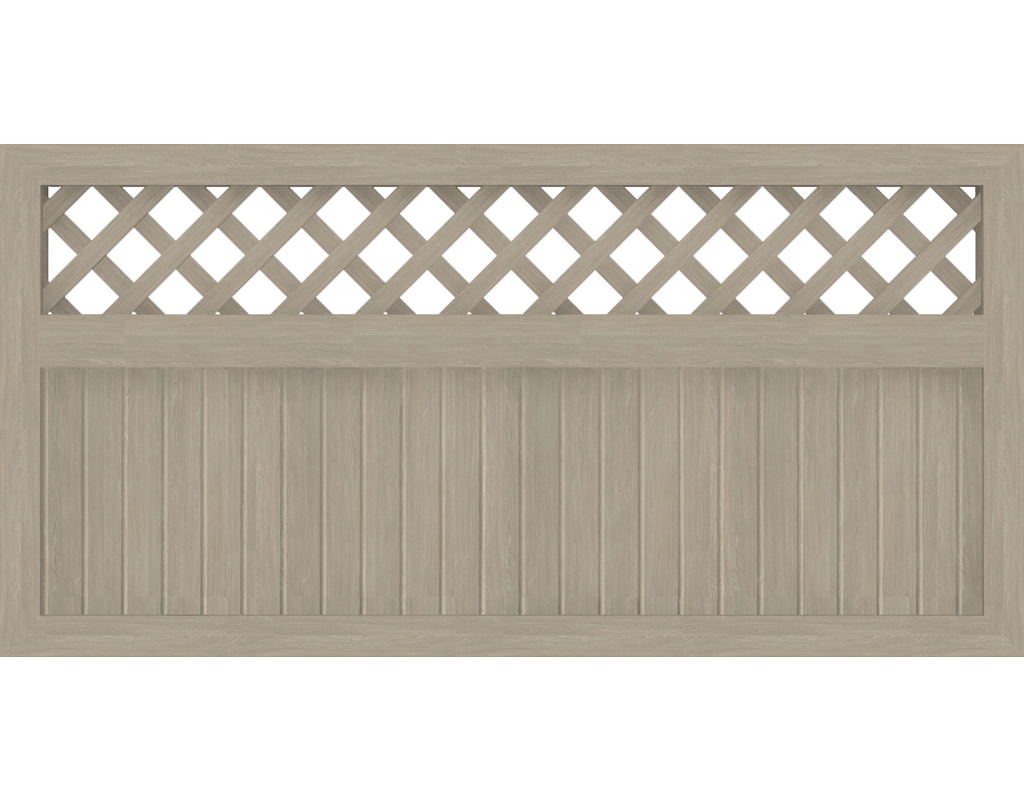 Kst Sichtschutz Typ K Sheffield Oak 180x90cm BasicLine