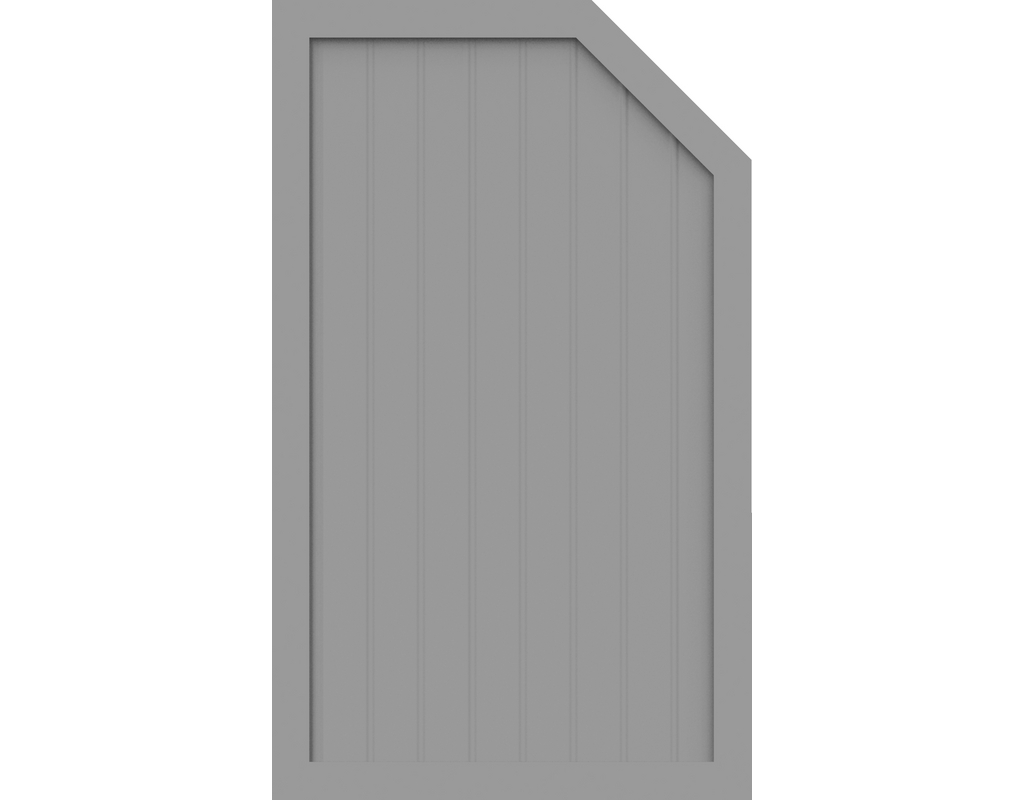 Kst Sichtschutz Typ L Silberg 90x150/120 BasicLine, rechts