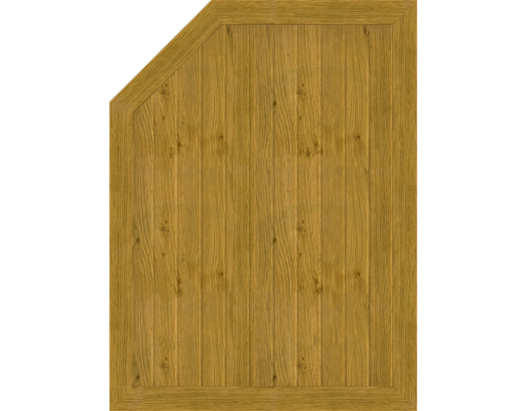 Kst Sichtschutz Typ M Asteiche Natur 90x120/90cm BasicLine, links