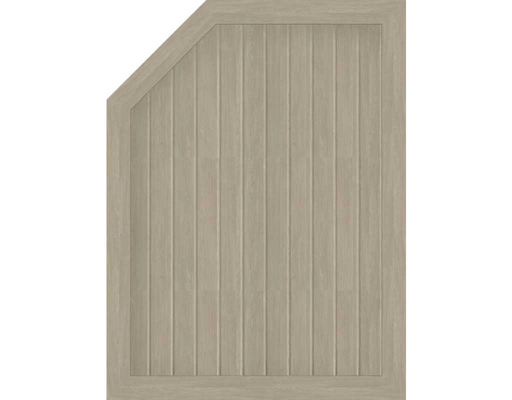 Kst Sichtschutz Typ M Sheffield Oak 90x120/90cm BasicLine, links