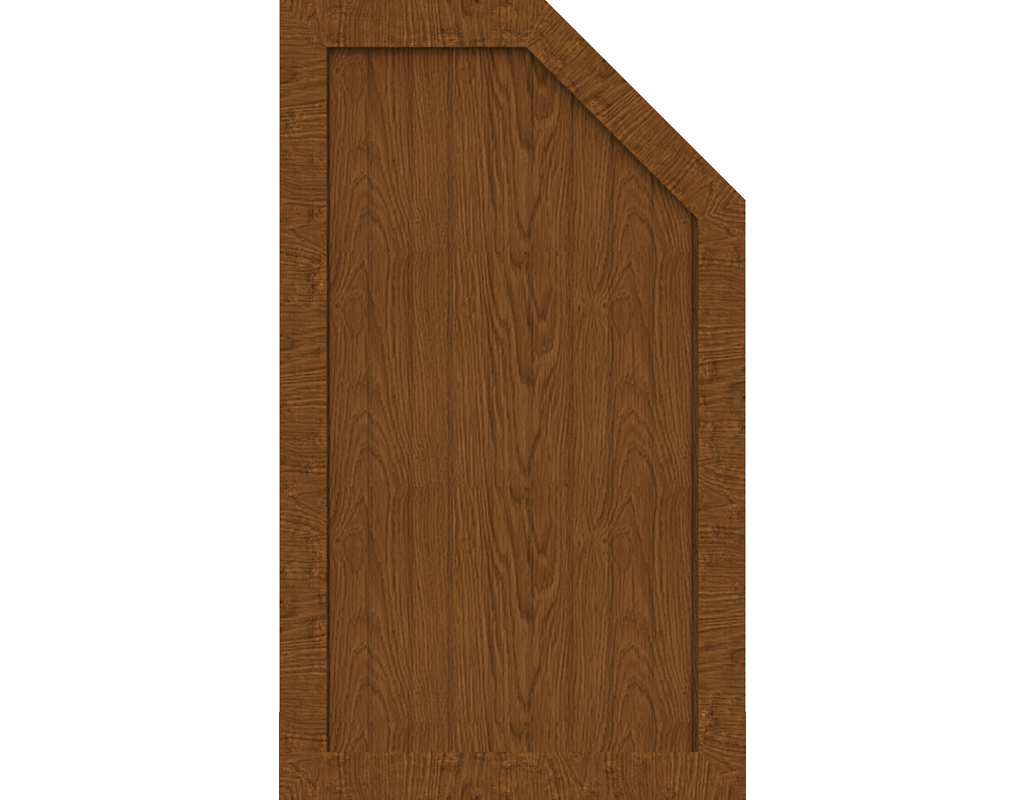 Kst Sichtschutz Typ M Golden Oak 90x120/90cm BasicLine, rechts