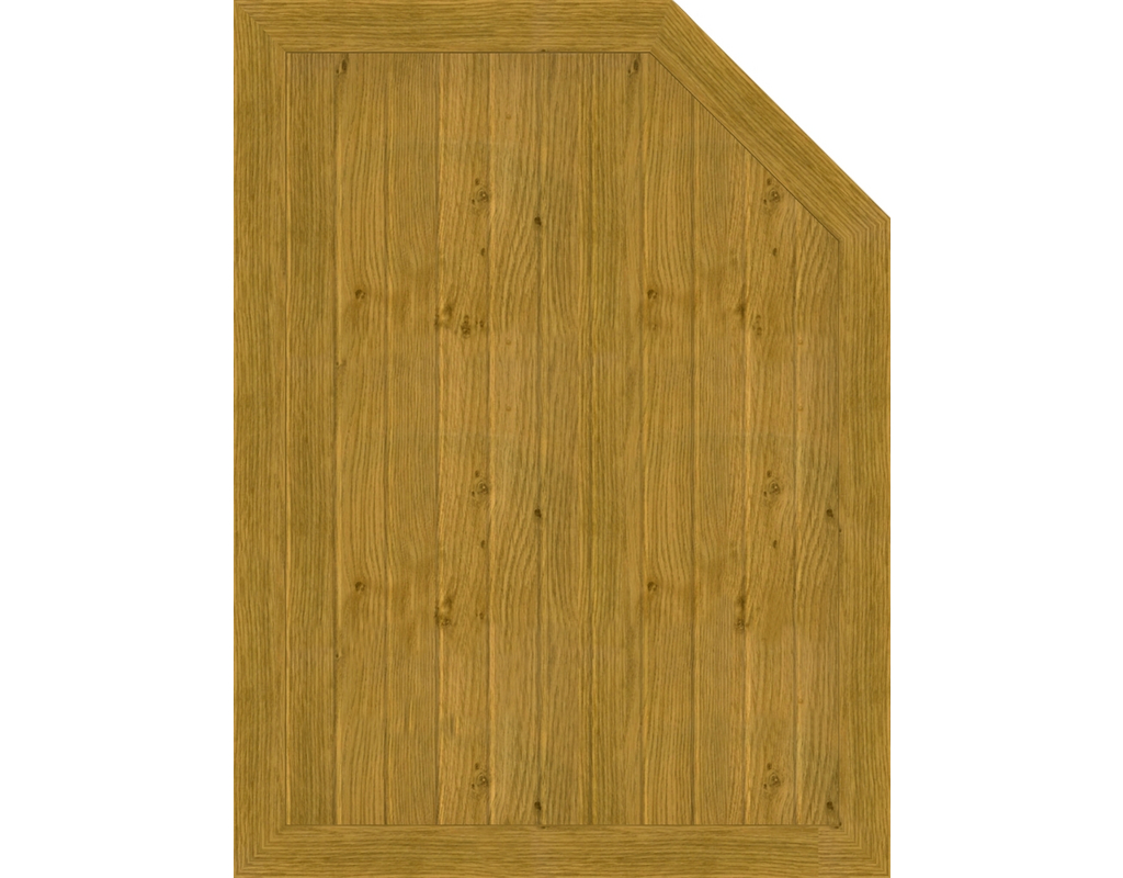Kst Sichtschutz Typ M Asteiche Natur 90x120/90cm BasicLine, rechts