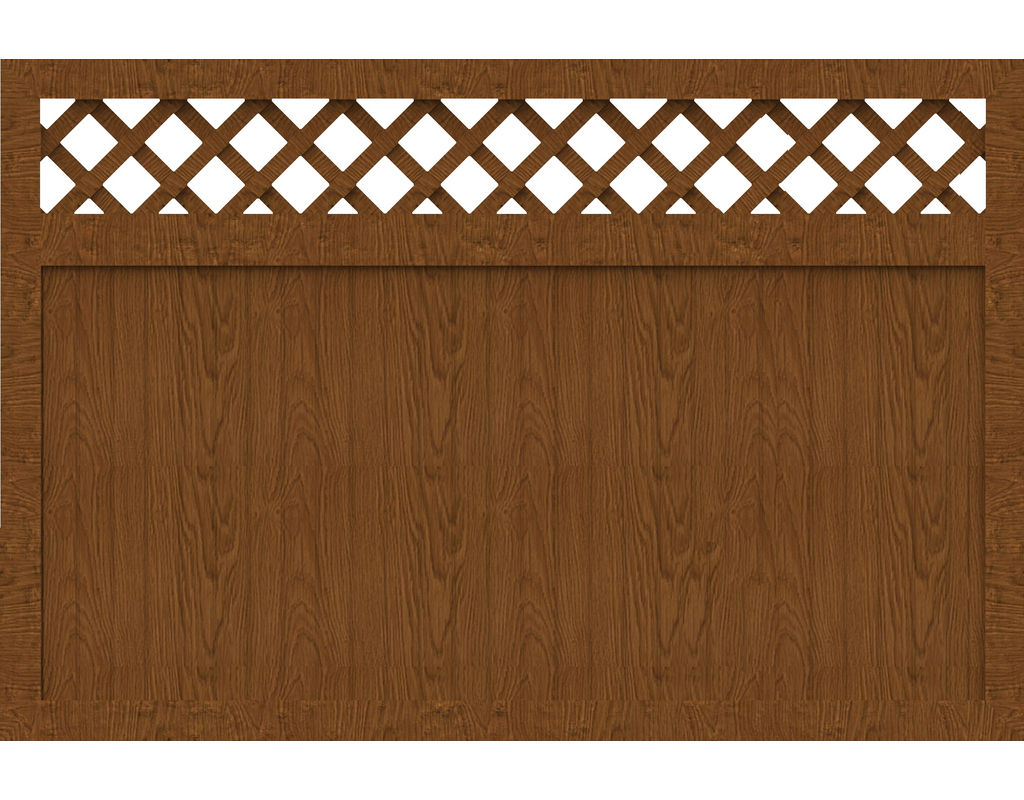 Kst Sichtschutz Typ N Golden Oak 180x120cm BasicLine