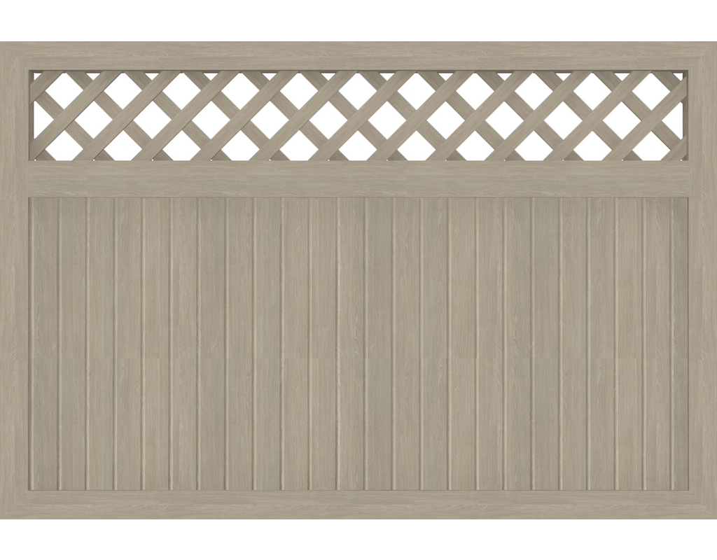 Kst Sichtschutz Typ N Sheffield Oak 180x120cm Basic Line Bautyp N rechteckig