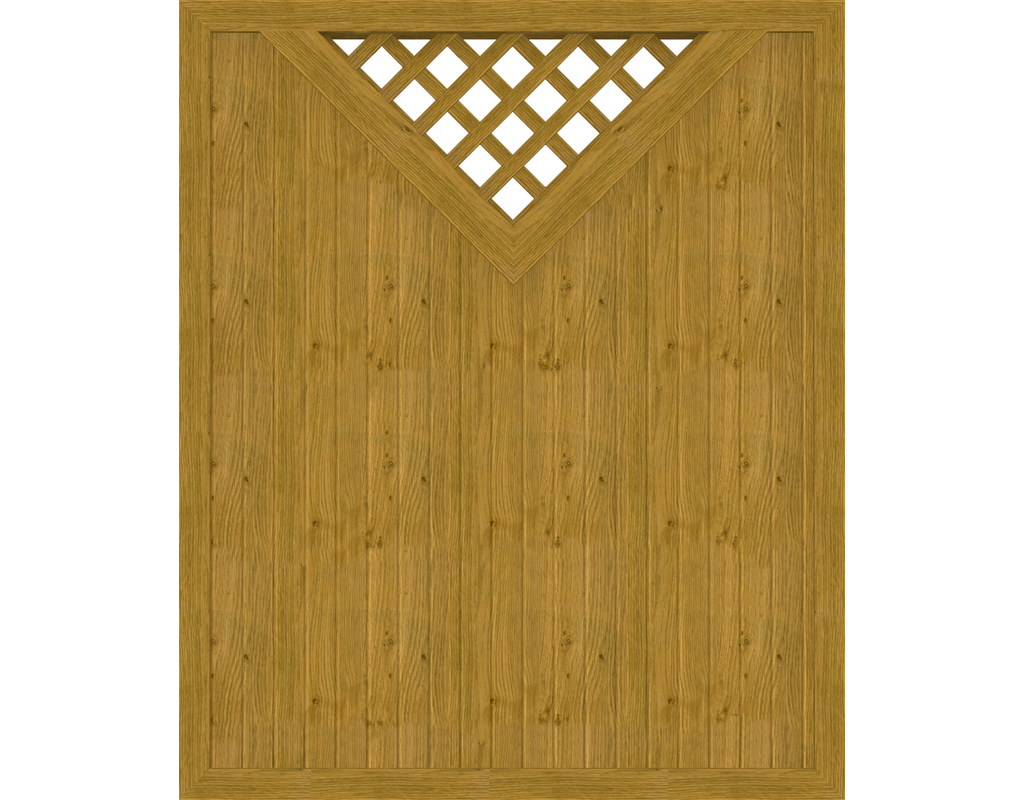 Kst Sichtschutz Typ B Asteiche Natur 150x180cm BasicLine