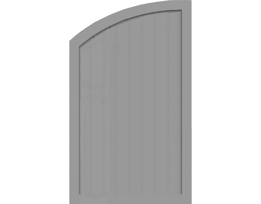 Kst Sichtschutz Typ Q Silberg 90x150/120cm BasicLine, links