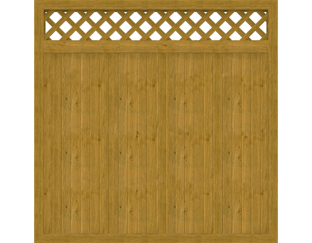 Kst Sichtschutz Typ C Asteiche 180x180cm BasicLine